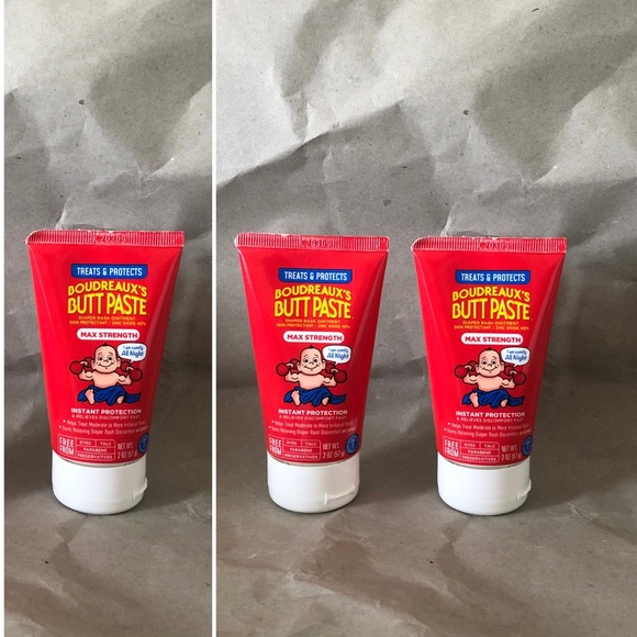 Boudreaux's Bath, Skin & Hair 3 Boudreauxs Butt Paste Baby Diaper